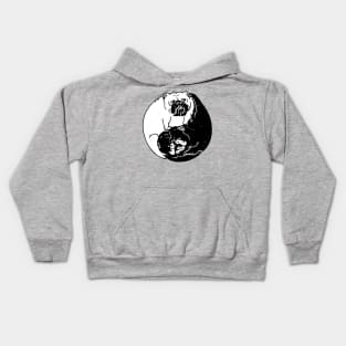 THE TAO OF ENGLISH BULLDOG Kids Hoodie